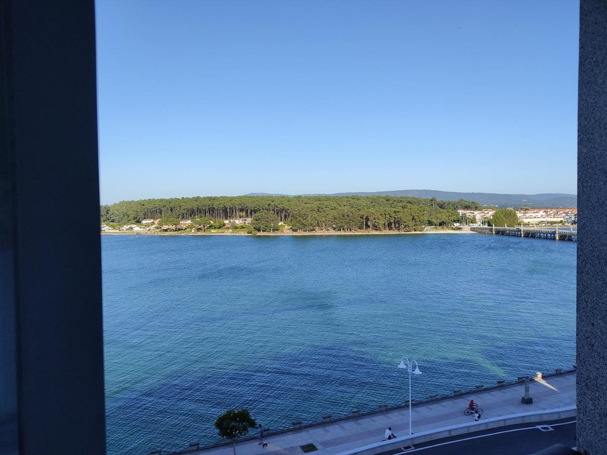 Apartmán O Grove Centro Con Vistas A La Toja Parking Exteriér fotografie