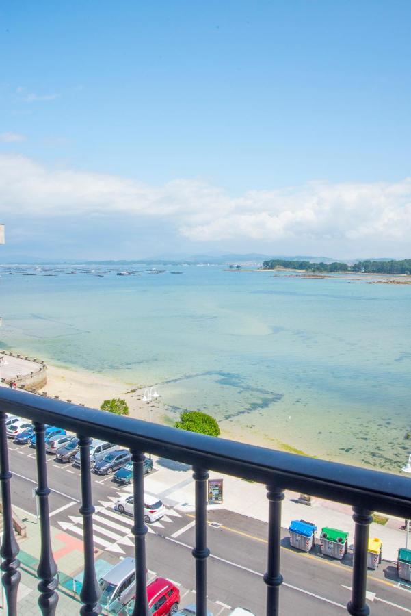 Apartmán O Grove Centro Con Vistas A La Toja Parking Exteriér fotografie