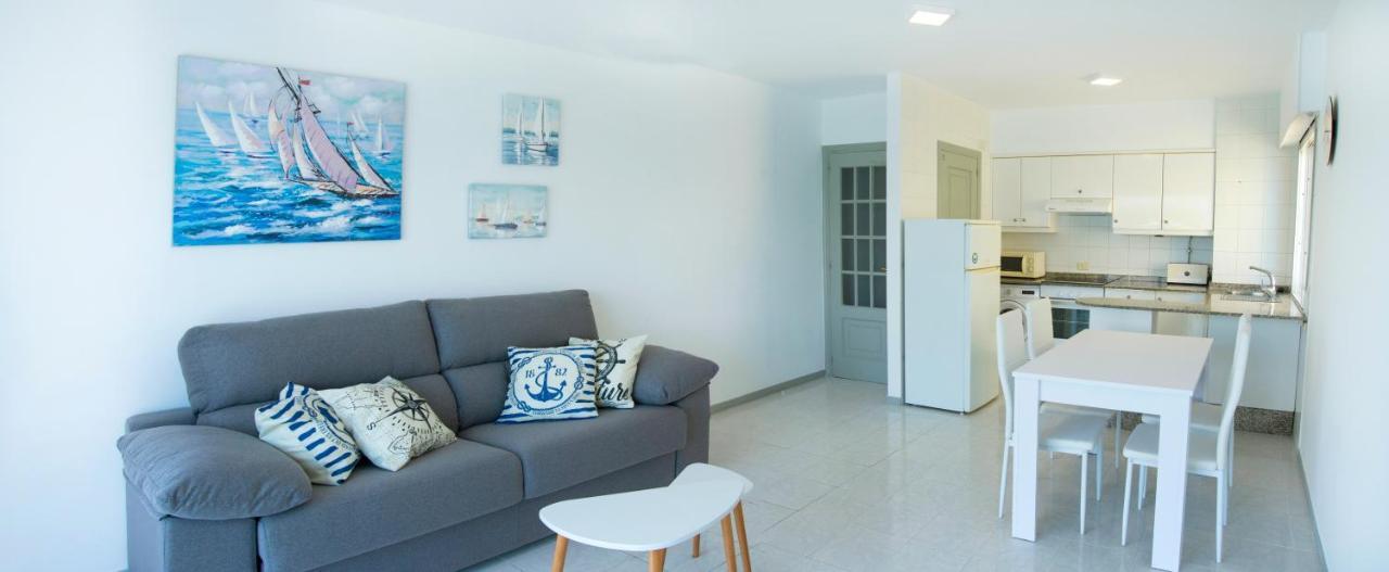 Apartmán O Grove Centro Con Vistas A La Toja Parking Exteriér fotografie